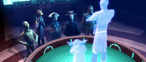 hologramme conference