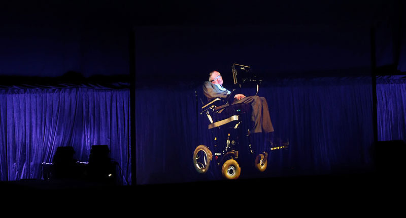 stephen hawking hologramme