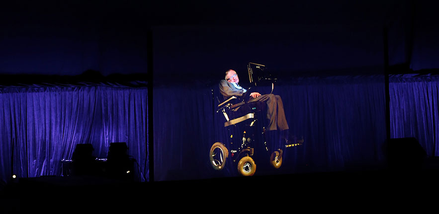stephen hawking hologramme